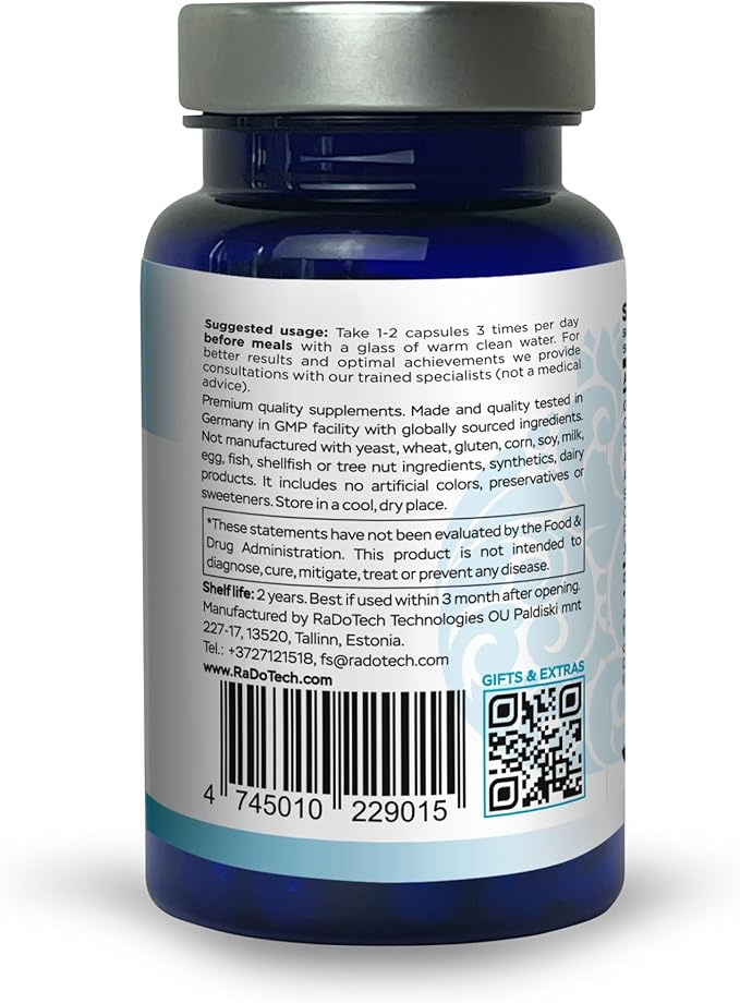 RenActive Kidney Detox Cleanse, Health Supplement for All-Natural Kidney Cleanse, Gut Health and Overall Wellness, 60 Veg Capsules, GMP, (Pack of 1)