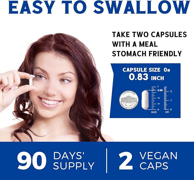 10 in 1 Magnesium Complex, 420mg Elemental Magnesium | Ultra Strength, Max Absorption | Chelated Magnesium Supplement for Sleep, Nerves & Heart Health | Non-GMO, 180 Vegan Capsules