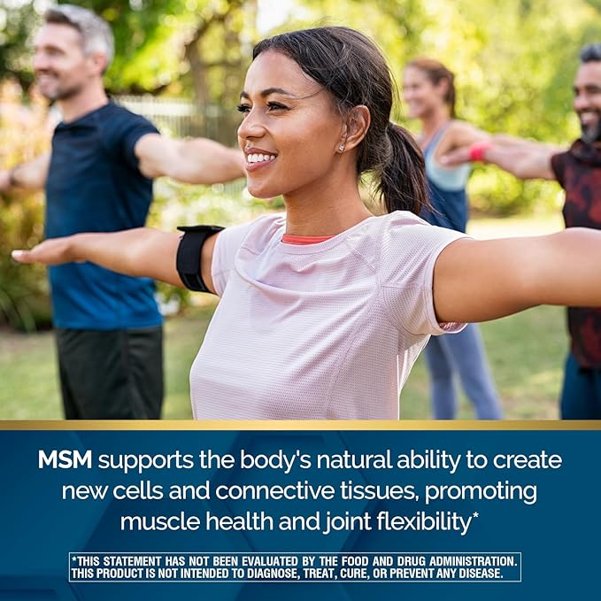 Nature's Wonder Triple Strength Glucosamine Chondroitin with MSM and Hyaluronic Acid and Boswellia for Joint Health, Supports Joint Flexibility and Mobility, 45 Day Supply, 90 Tablets