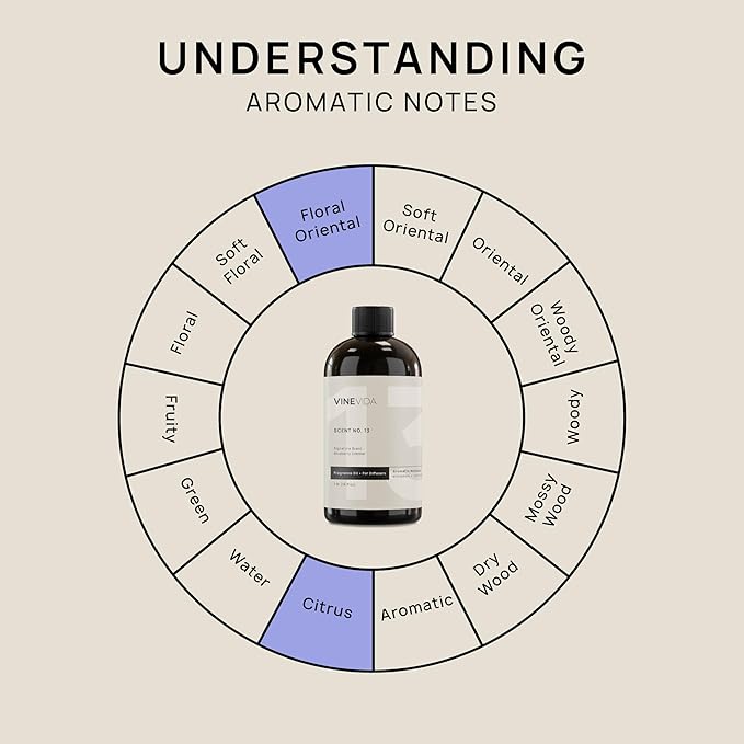 VINEVIDA [16 Fl Oz] Blueberry Cobbler Fragrance Oil for Cold Air Diffusers, Essential Oils for Diffuser Oil Refill & Air Freshener Room Spray