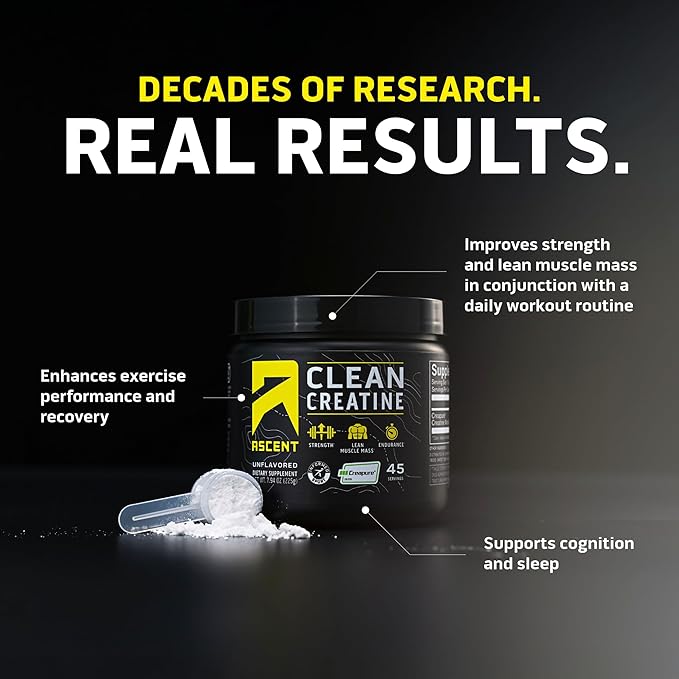 Ascent Creatine Monohydrate, 7.94 OZ