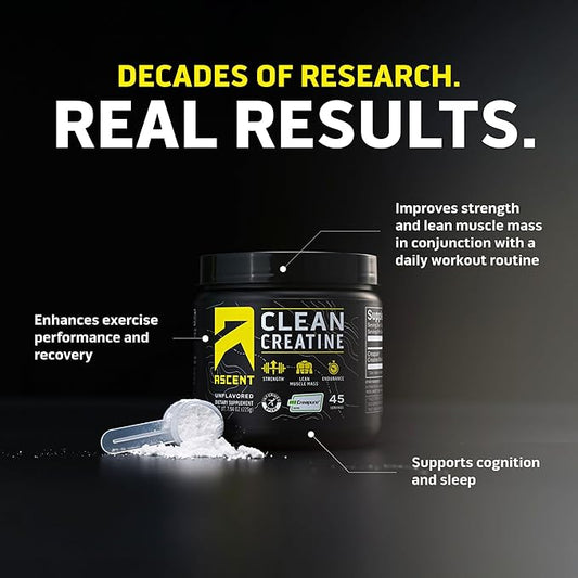 Ascent Creatine Monohydrate, 7.94 OZ