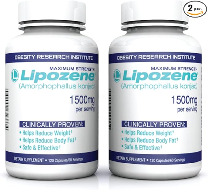 Lipozene 2 120 Count Bottles