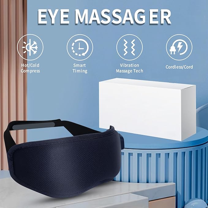 USB Wireless Heating Massage Sleep Eye mask, containing Graphene Professional Heating Eye mask, can Alleviate Eye Swelling, wheatgrain Swelling, and Dry Eye Syndrome.