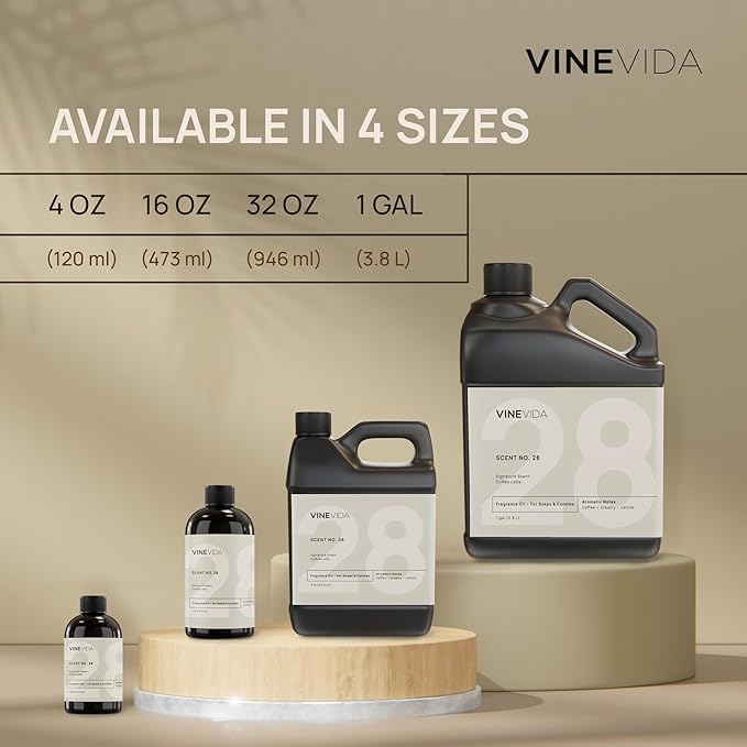 VINEVIDA [16 Fl Oz] Caribbean Teakwood Fragrance Oil for Cold Air Diffusers, Essential Oils for Diffuser Oil Refill & Air Freshener Room Spray