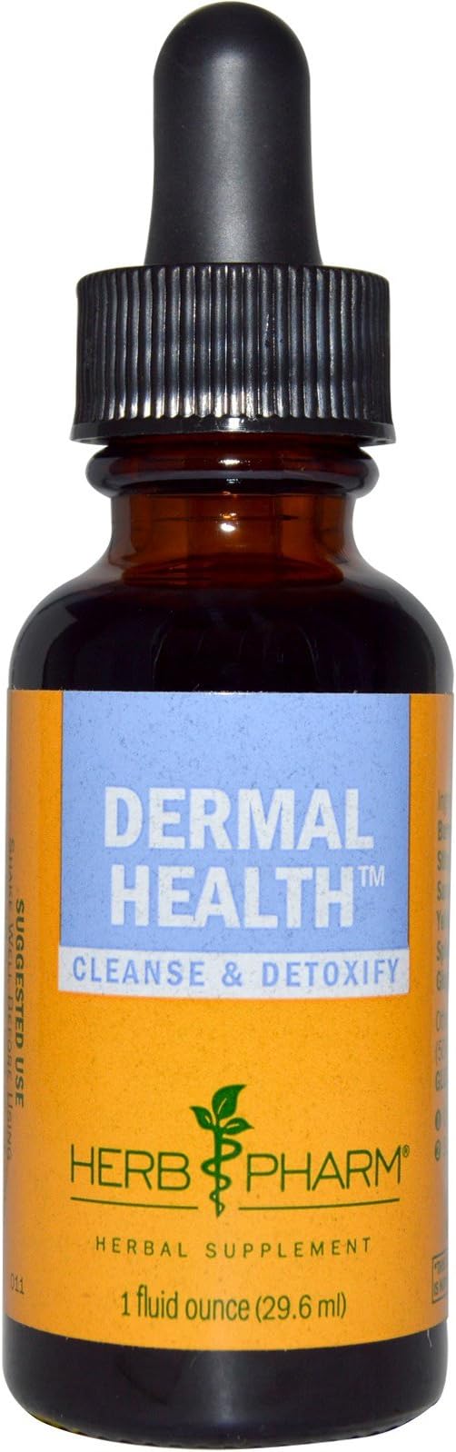 Herb Pharm Skin Health Liquid Herbal Formula for Healthy Skin, 1 Fl Oz