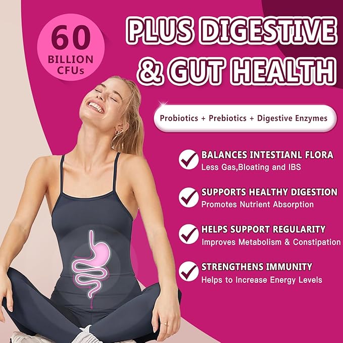 NATURE TARGET Probiotics for Women Urinary Tract Health with D Mannose & Cranberry - 60 Billion CFUs Vaginal Probiotics for Digestive Health, UTI & PH Balance with Prebiotics - 90 Capsules