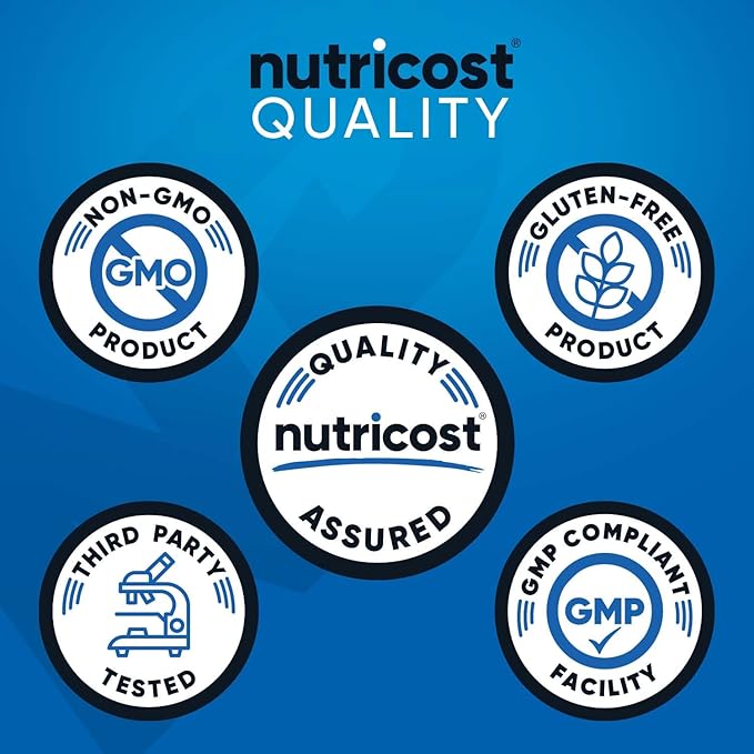 Nutricost Creatine Monohydrate + Hydration Blue Raspberry Flavored (30 Servings) - 7 Vitamins & Minerals, 5000mg of Creatine Per Serving