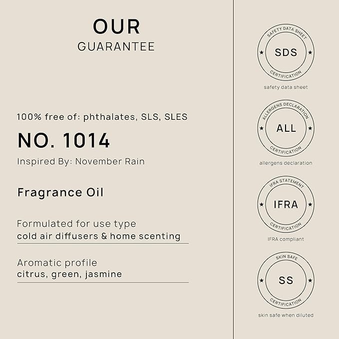 VINEVIDA (4oz) Hotel Fragrance Diffuser Oil - Hotel Scents Diffusers for Home - Cold Air Diffuser Oil - Hotel Scent Essential Oil - Scent No.1014 Inspired by Marriott Hotels