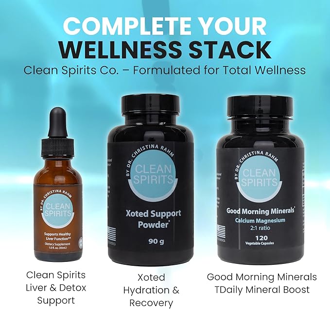 Clean Spirits Liver Function Support - Advanced Cleanse Formula for Enzyme Production - Natural Repair Complex with Antioxidants for Immune System & Oxidative Stress Protection