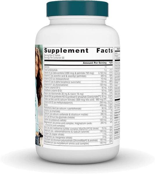 Source Naturals Women's Life Force Multiple, Daily Multivitamin & Immune Health Supplement - 90 Tablets