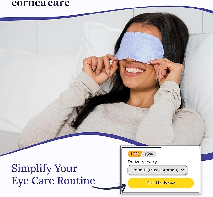 Rest: Self Heating Warm Compress for Dry Eyes | Heated Eye Mask for Fast Relief | No Microwave or Washcloth Needed | Travel Ready | 30 Count