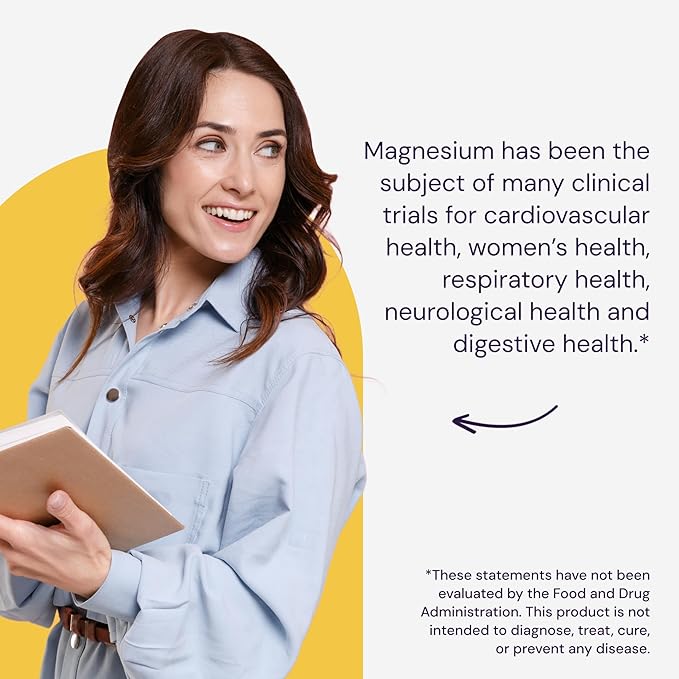 Healthy Origins Magnesium Bisglycinate Chelate (Non-GMO, Gluten Free, Cardiovascular Support, Bone Support, Neurological Support, Vegan), 360 Tablets