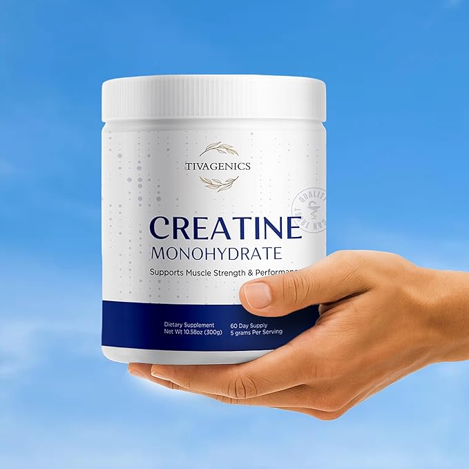 Pure Creatine Monohydrate Powder 300g – High Absorption, Micronized for Enhanced Performance, Strength & Endurance | Unflavored, Lab-Tested, Vegan-Friendly