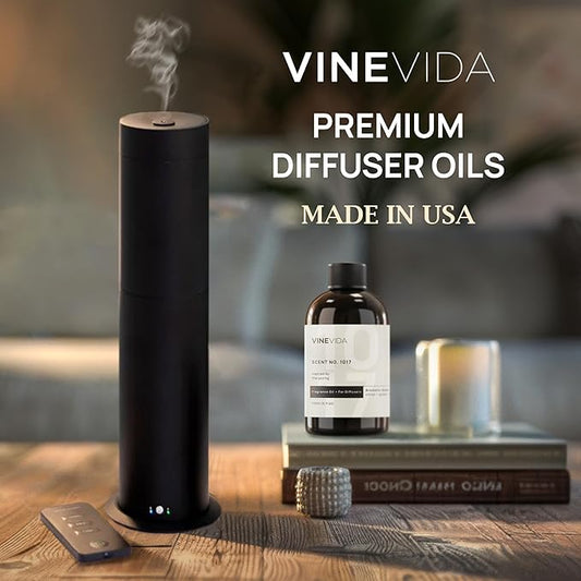 VINEVIDA [16 Fl Oz] Scent NO. 1116 Fragrance Oil for Cold Air Diffusers, Aromatic Notes of Amber Clove Vanilla, Essential Oils for Diffuser Oil Refill & Air Freshener Room Spray