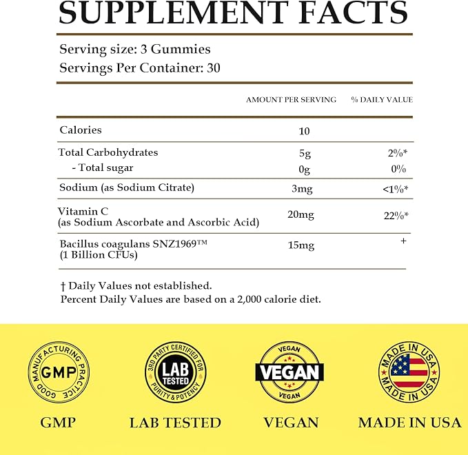 MATOP Premium Feminine Balance Gummies for Women - pH Balance Vaginal Probiotic Lemon Gummy Vegan Gluten-Free Wellness 90 Gummies - 30 Servings