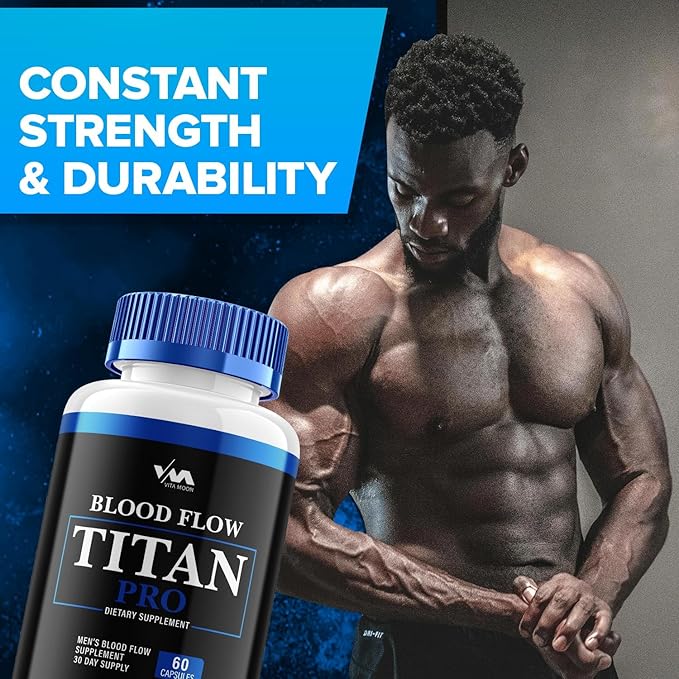(2 Pack) Titan Pro Advanced Formula Pills, TitanPro Support Supplement, Overall Wellness, Maximum Strength (120 Capsules)