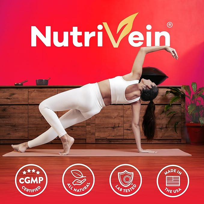 Nutrivein Premium Fadogia Agrestis and Tongkat Ali Supplement with Turkesterone - 1100 mg - 120 Capsules - Synergistic Blend for Performance, Strength, & Recovery