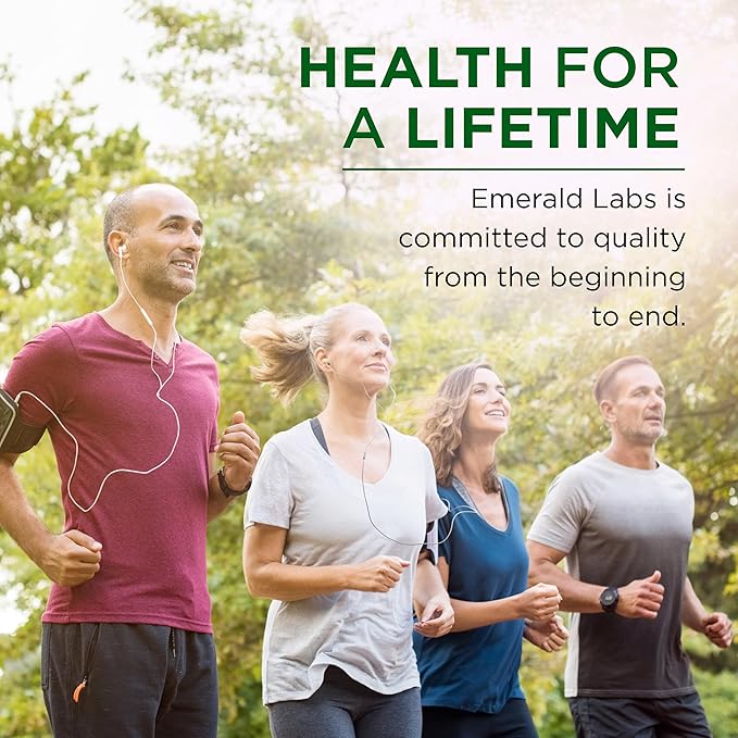 EMERALD LABS Men's 1 Daily Multi - Additive-Free Men's Multivitamin - Includes Lycopene, Zinc, Vitamin D3, & More - Supports Bones, Prostate & Vision* - 30 Vegetable Capsules