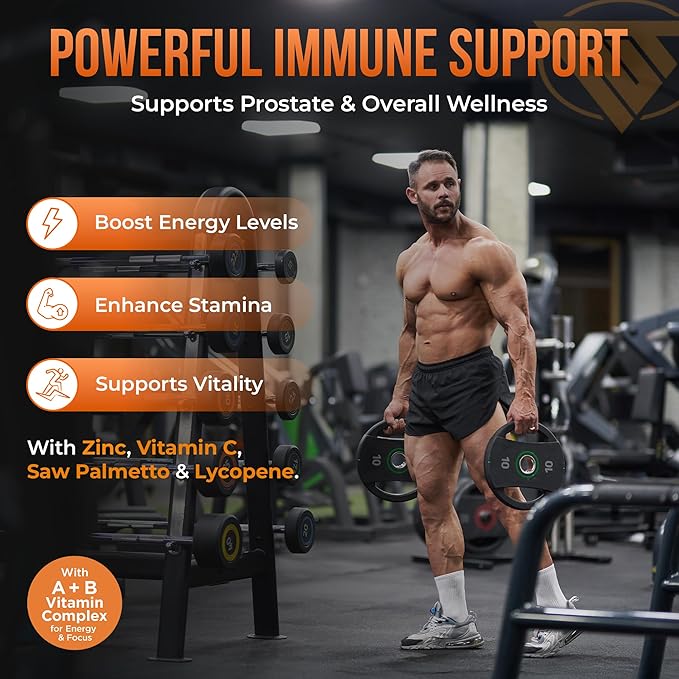 Multivitamin for Men – Adult Dietary Supplement with Vitamins A, C & D, Minerals & Antioxidants for Immune Support, Increased Energy & Mental Alertness - 60 Count