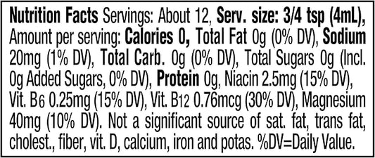 mio Unwind Blood Orange Hibiscus Liquid Water Enhancer with Magnesium & B Vitamins, 1.62 fl oz Bottle