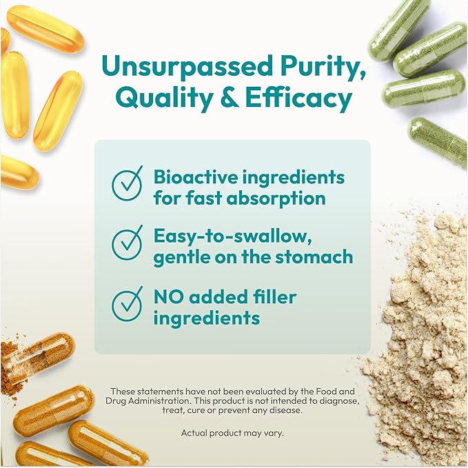 ANDREW LESSMAN Fruit Full Anti-Oxidant Extracts 180 Capsules - 14 Natural Fruit and Berry Extracts. Bilberry, Cranberry, Grape Seed, Pomegranate, Resveratrol, and More. Easy to Swallow Capsules