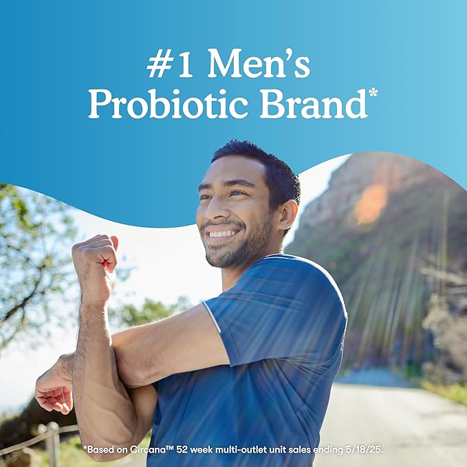 Garden of Life Dr. Formulated Probiotics Prostate+ - Acidophilus and Probiotic Supports Healthy Prostate and Digestive Balance - Gluten, Dairy, and Soy-Free - 60 Vegetarian Capsules