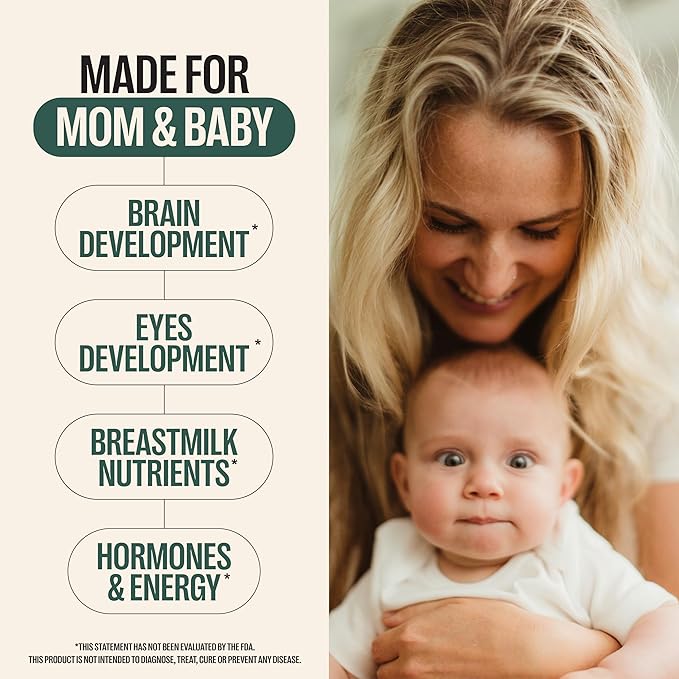 Orlo PRENATAL DHA - Prenatal DHA Omega 3 Supplement - Triple Strength Omega3s - Vegan DHA & EPA Algae Omega-3 Oil - Supports Brain Development During Pregnancy & Lactation (120 Mini Softgels Kit)
