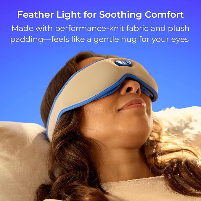 Rechargeable Heat Mask - FSA/HSA Eligible - Cordless Heated Eye Mask for Dry Eyes, MGD, and Styes - Optometrist Recommended for Dry Eye Relief