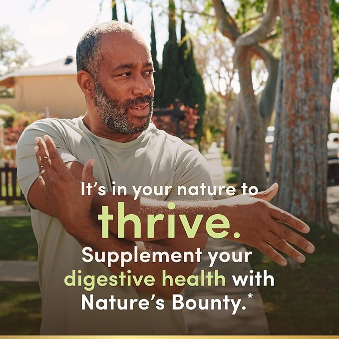 Nature's Bounty Pre + Pro + Postbiotic Gummies for Digestive Health, Immune Support - Probiotic Gummies for Gut Health, Tropical Mango Flavor, 30 Ct