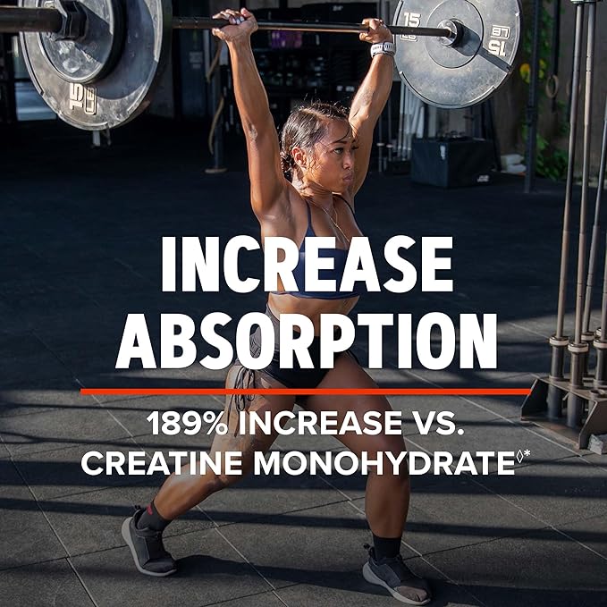 GNC AMP Creatine HCl 189 | Targeted Muscle Builder and Recovery Supplement | Fast Absorbing Performance Blend | 480 Count