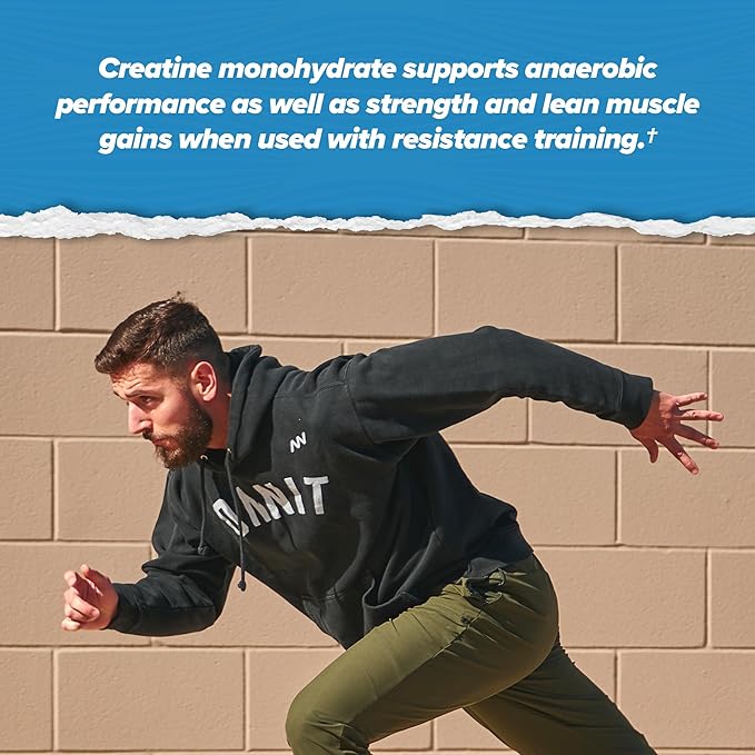 ONNIT Creatine Monohydrate Powder – 5g Premium Creatine for Muscle Strength, Power & Lean Mass, Supports Brain Health & Cellular Energy, Unflavored, 30 Servings, 5.29 oz (3-Pack)