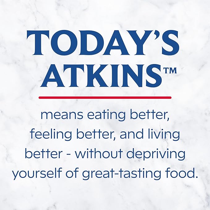 Atkins Creamy Vanilla High Protein Shake, 15g Protein, Low Glycemic, Low Carb and Low Sugar Shakes, Keto Friendly, 12 Vanilla Flavored Protein Shakes