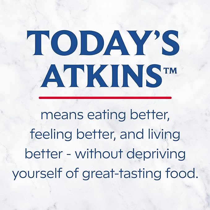 Atkins Chocolate Banana Protein Shake, 15g Protein, Low Glycemic, 4g Net Carb, 2g Sugar, Keto Friendly, 12 Count