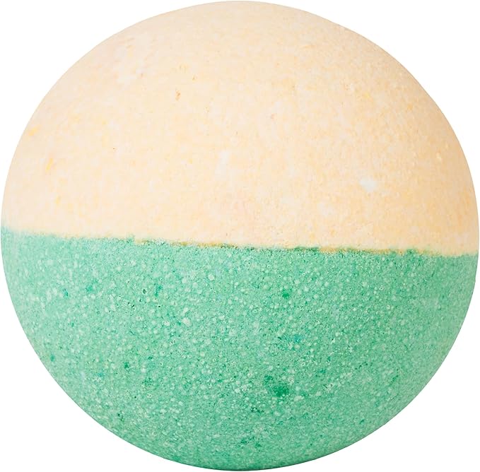 ANIHANA Bath Bomb with Coconut Oil, Paraben Free, Hand-Crafted Luxury Fizzers, Refreshing Grapefruit & Lime Scent, 6.3 oz