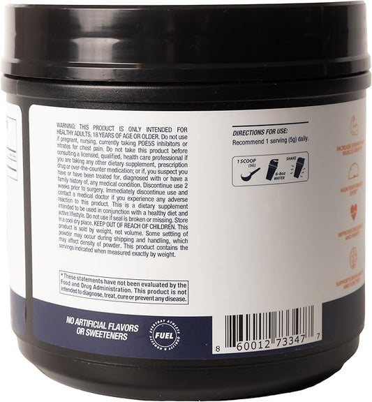 CREATINE Monohydrate Powder – Supports Energy, Brain & Muscle Health, and Recovery for Men & Women - Gluten & GMO Free, Soy Free, Sport Certified – Unflavored, 500 G, 100 Servings