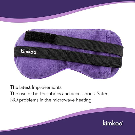 Moist Heat Eye Compress&Microwave Hot Eye Mask for Dry Eyes，Heated Eye Mask Natural and Healthy Therapies