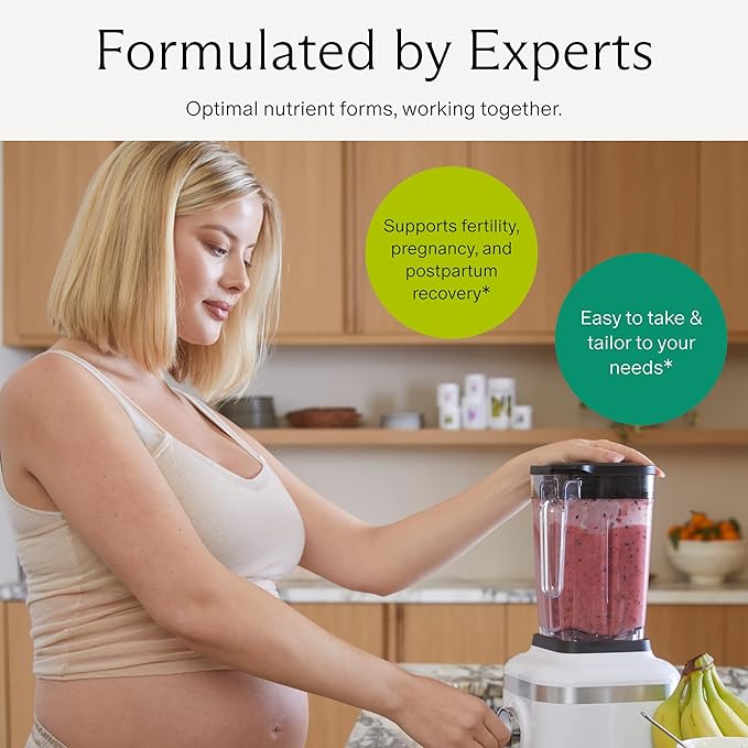 Needed. Expertly-Formulated Prenatal Vitamin D3/K2 | for Fertility, Pregnancy Breastfeeding, and Postpartum, Healthy Immunity and Bone Development, Supports Breast Milk Vitamin D Levels | 60 Capsules