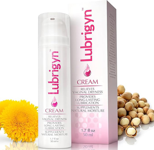 Cream for Feminine Care, Fusion of Natural Oil-Based Moisturizing Intimate Lubricant with Hyaluronic Acid and Fitoextract Bioactive for Easing Dryness and Enhancing Comfort, 1.7 fl oz