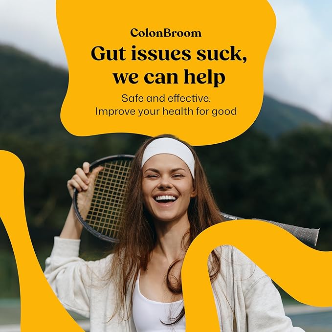 ColonBroom Premium Weight Management Supplement (Strawberry) - Colon Broom Psyllium Husk Fiber Powder Drink - Gluten Free, Non-GMO Colon Cleanse for Bloating Relief & Gut Health, 200 Servings