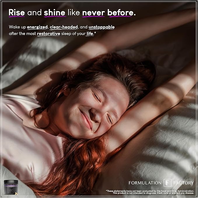 The Night Before 10-in-1 Midnight Maximizer Sleep Aid, Stress Relief, Cognition, Relaxation, Recovery, Focus, Magnesium Glycinate, L-Theanine & More, (120 Capsules – 2 Month Supply)