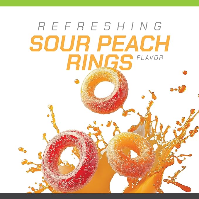 MusclePharm Pro Series Clear-ISO, Clear Protein Powder, 20g Fast-Acting Whey Isolate per Serving Plus BCAAs & L Glutamine | Pro-Grade Muscle Recovery & Growth | Sour Peach Rings, 1.14 lb, 20 Servings