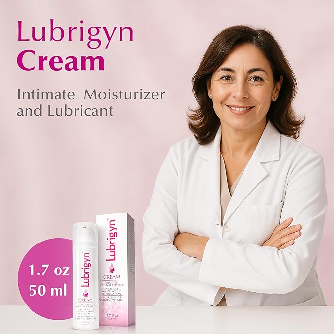 Cream for Feminine Care, Fusion of Natural Oil-Based Moisturizing Intimate Lubricant with Hyaluronic Acid and Fitoextract Bioactive for Easing Dryness and Enhancing Comfort, 1.7 fl oz