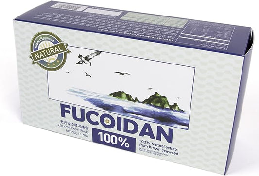 100% Natural Brown Seaweed Extract Fucoidan USFDA Passed(ID Code 2030950)[Powder Type] (50g)