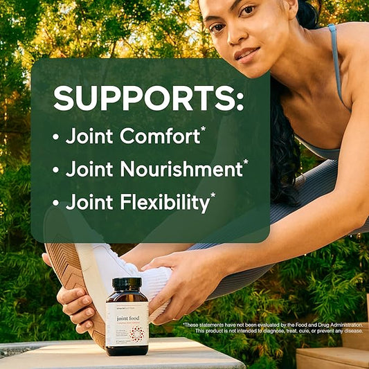 SMARTERNUTRITION Joint Food - Whole-Food Joint Supplement to Support Lubrication & Mobility - Formulated with Collagen Type II, MSM, Vitamin C, Turmeric, Bromelain - 6 Pack[180-Day Supply]